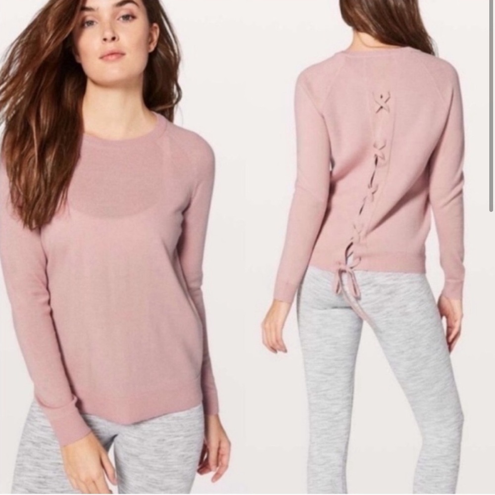 NWT lululemon Tied To You Sweater Size 10